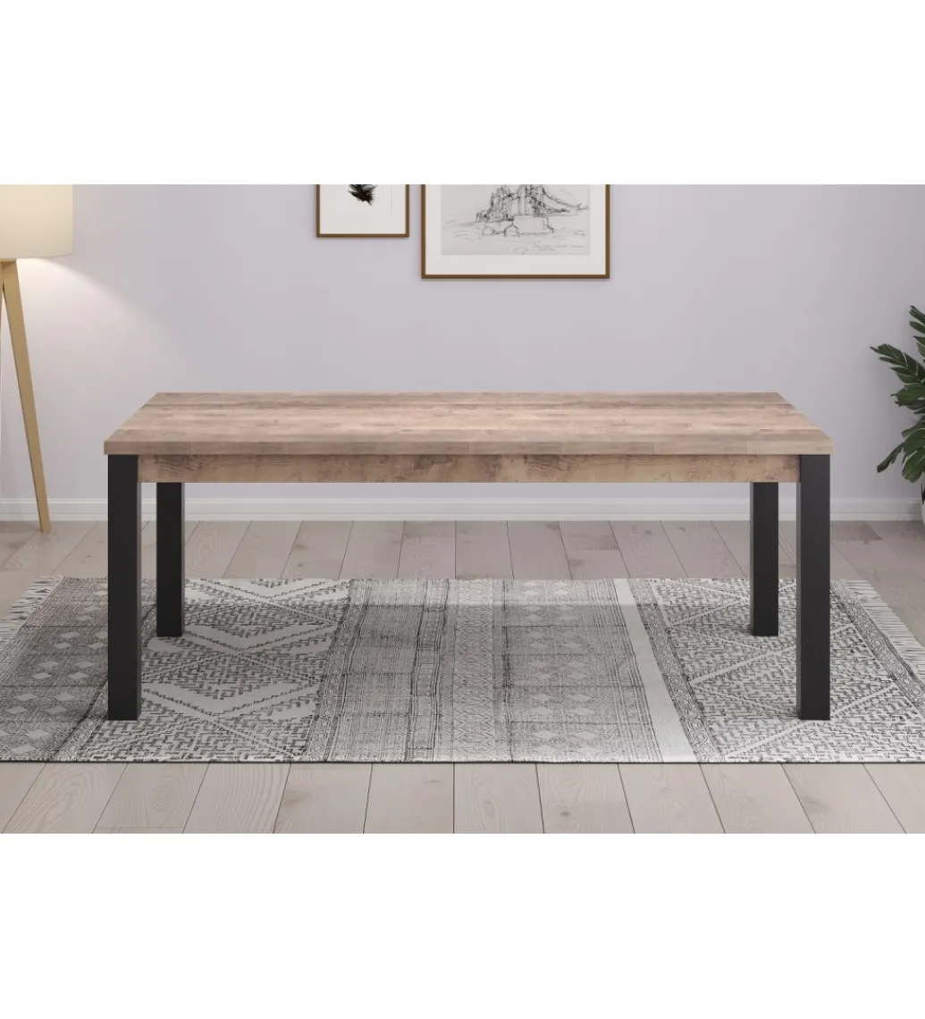 MCA Stół EMILE 200 cm w optyce dąb tytoniowo-brązowy