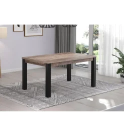 MCA Stół EMILE 160 cm w optyce dąb tytoniowo-brązowy