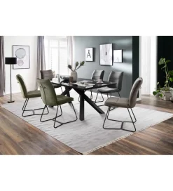 MCA Stół EVERETT 180 cm antracytowy