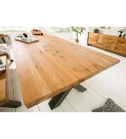 Invicta Interior Stół FACTORY Thor 240 cm drewno dąb dziki