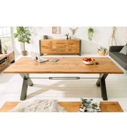 Invicta Interior Stół FACTORY Thor 240 cm drewno dąb dziki