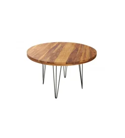 Invicta Interior Stół FENICE Makassar 120 cm drewno Sheesham