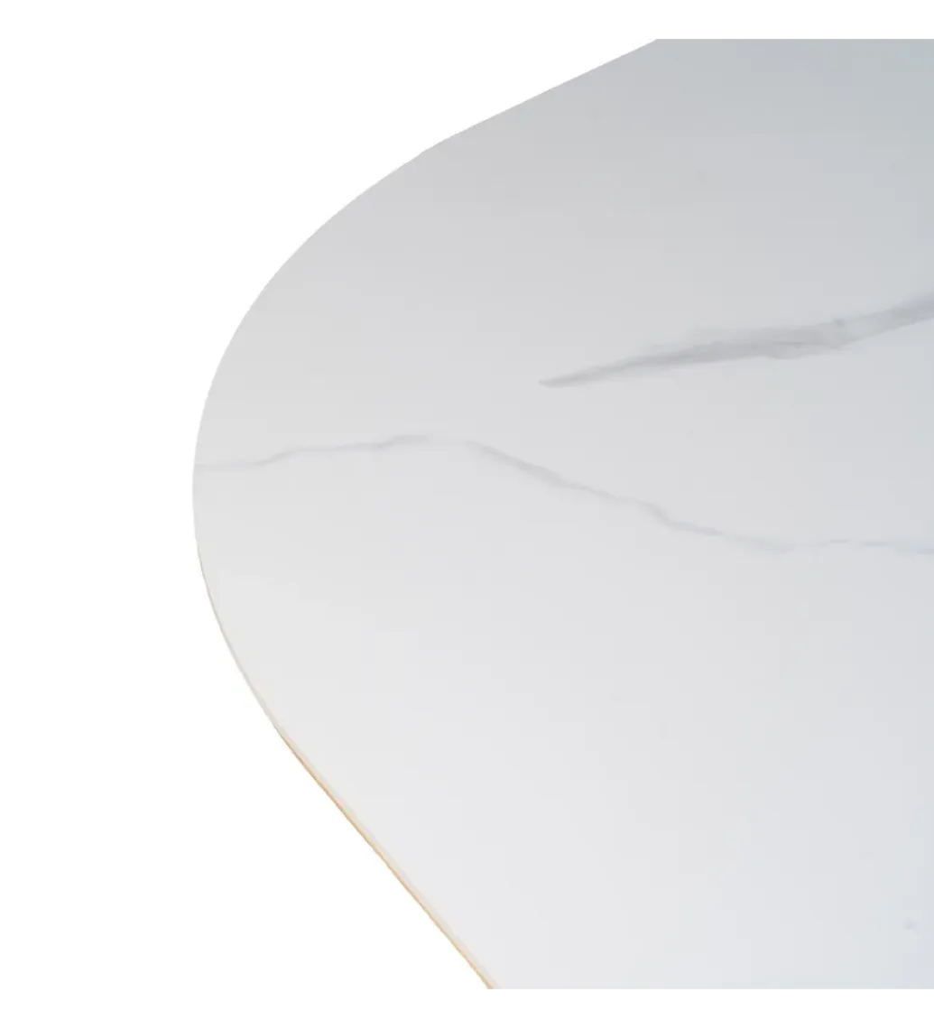 Zona-Design Stół FORYK 180 cm naturalny blat ceramika