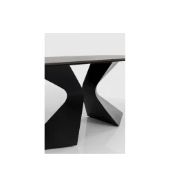 KDesign Stół GLOYRIA 200 cm ceramika w optyce czarnego marmuru