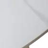 Exclusivas Stół HERE 120 cm ceramiczny blat biały