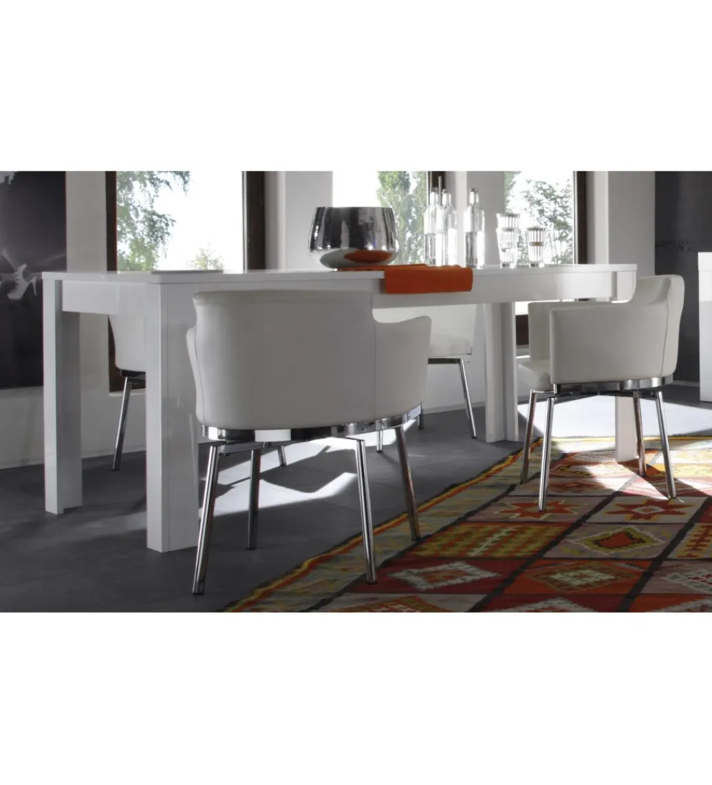 MCA Linia Włoska Stół ICEE 180 cm x 90 cm biały