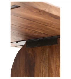 L&L Stół INDORE 220 cm drewno akcja naturalny
