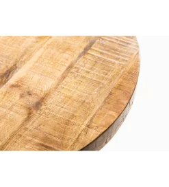 Invicta Interior Stół Iron Craft 80 cm drewno Mango