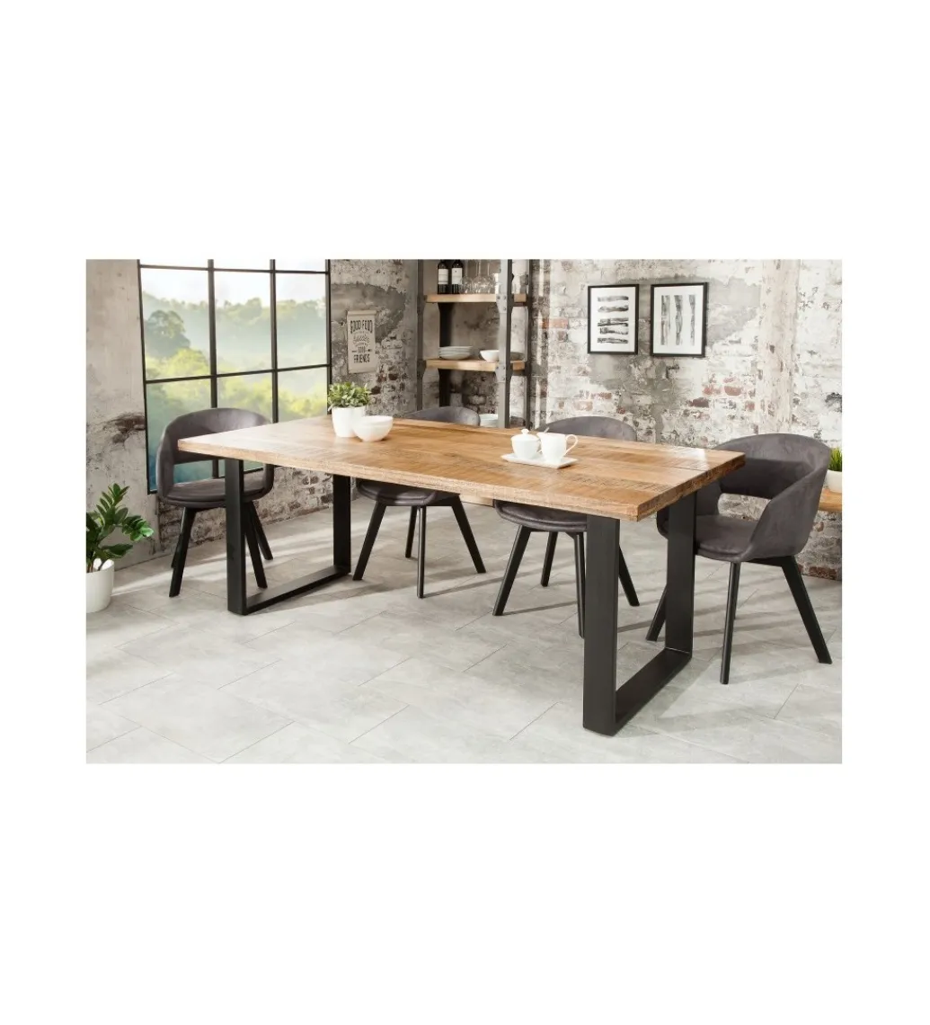 Invicta Interior Stół Iron Craft 160 cm drewno Mango