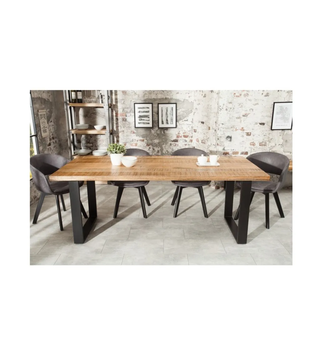 Invicta Interior Stół Iron Craft 160 cm drewno Mango