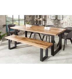 Invicta Interior Stół Iron Craft 180 cm drewno Mango