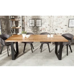 Invicta Interior Stół Iron Craft 180 cm drewno Mango