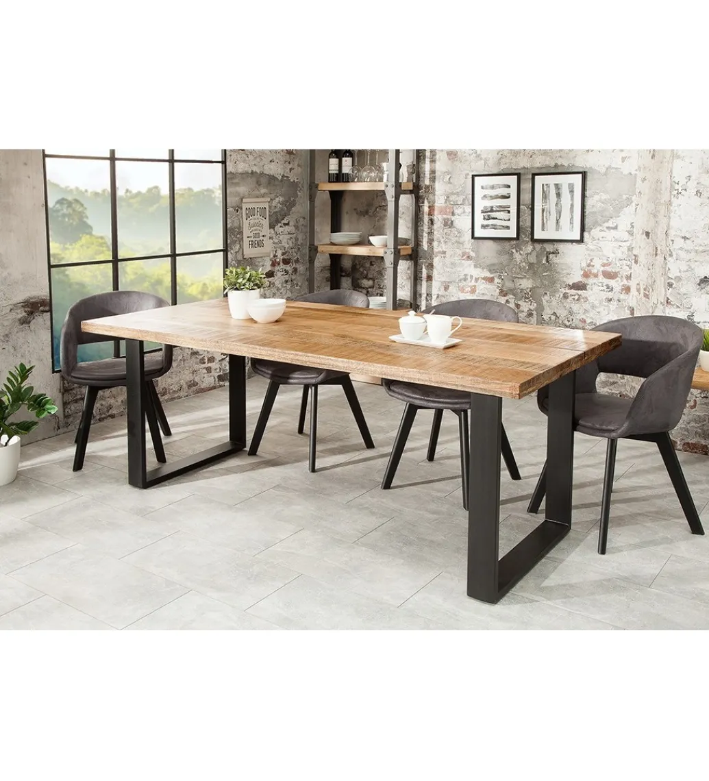 Invicta Interior Stół Iron Craft 180 cm drewno Mango