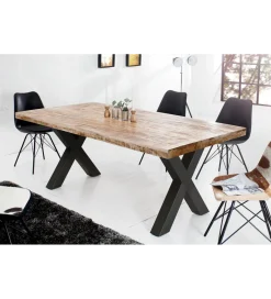 Invicta Interior Stół Iron Craft X 200 Cm Drewno Mango
