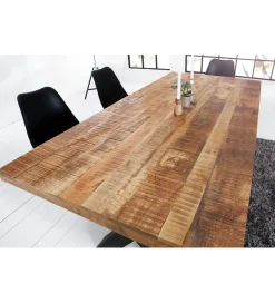 Invicta Interior Stół Iron Craft X 200 Cm Drewno Mango