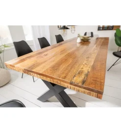 Invicta Interior Stół Iron Craft X II 240 cm drewno Mango