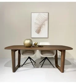 LF-Design Stół KORTE 200 cm drewno mango brąz
