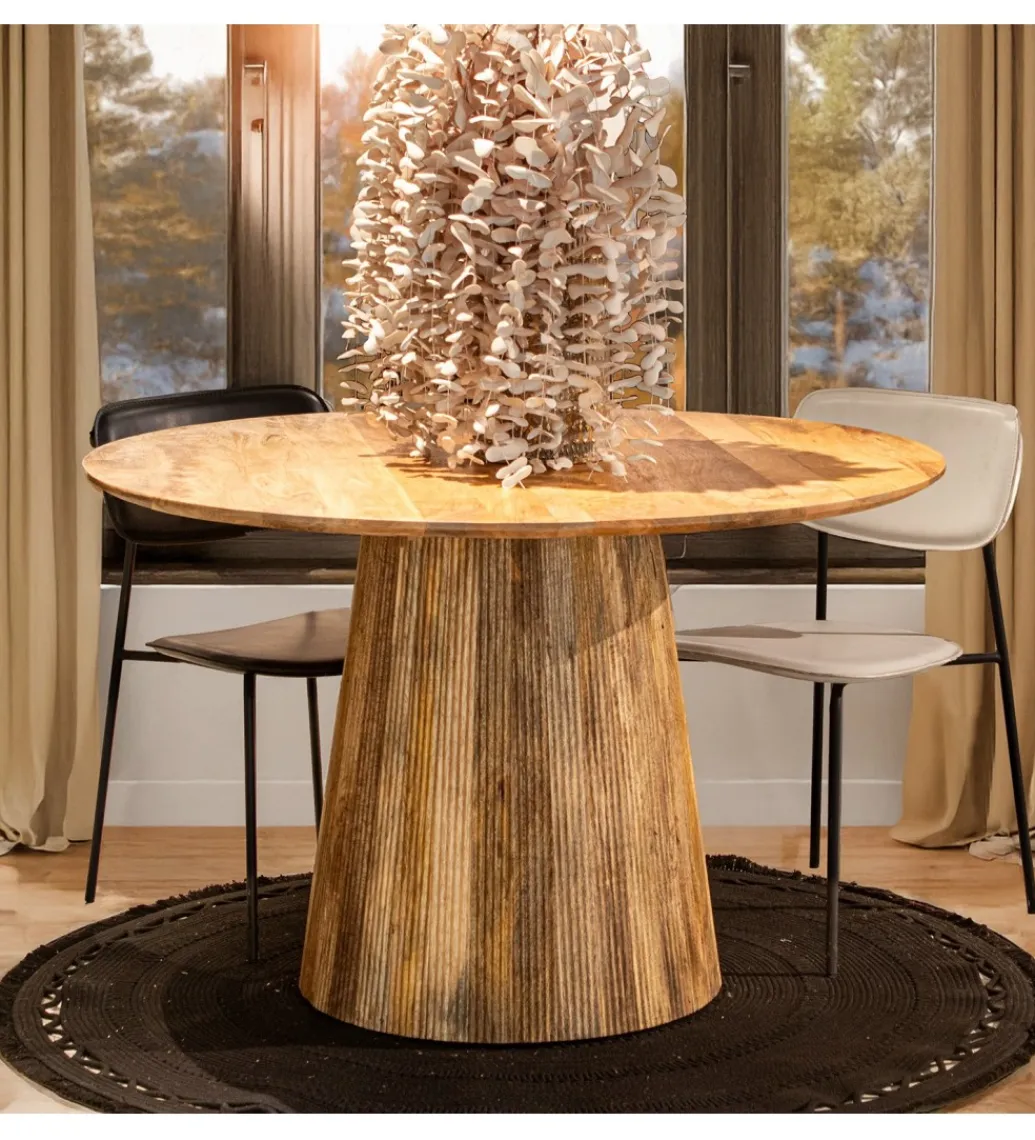 Exclusivas Stół KOWI 120 cm drewno mango