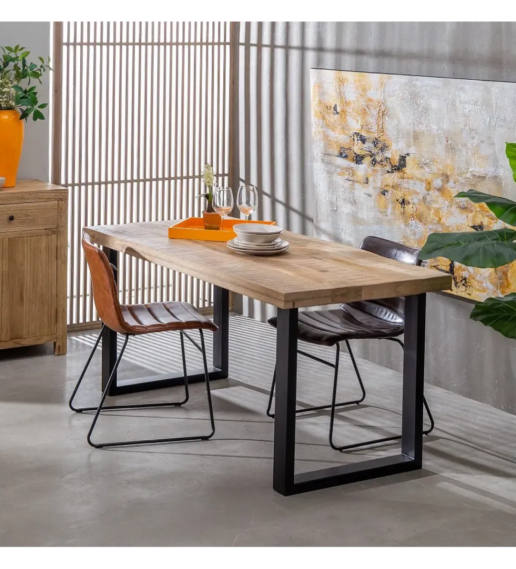 Zona-Design Stół LEGTRY 160 cm drewno mango naturalny