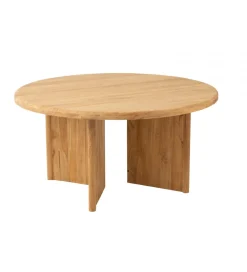 J-Line Stół LEMONE 150 cm drewno teak naturalny