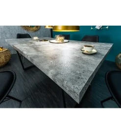 Invicta Interior Stół Loft 160 cm w optyce betonu