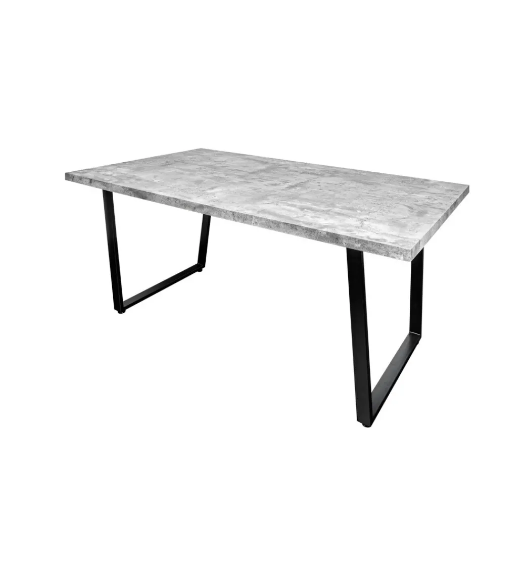 Invicta Interior Stół Loft 160 cm w optyce betonu
