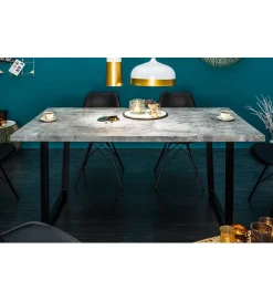 Invicta Interior Stół Loft 160 cm w optyce betonu