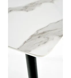 Halmar Stół MARCO 120 cm w optyce białego marmuru