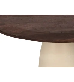 LF-Design Stół MARONI 140 cm drewno mango brąz
