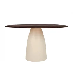 LF-Design Stół MARONI 140 cm drewno mango brąz