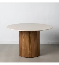 Zona-Design Stół MERTYL 120 cm okrągły naturalny