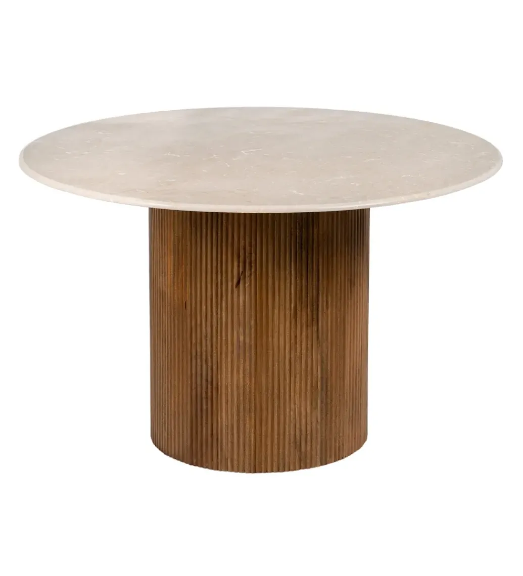 Zona-Design Stół MERTYL 120 cm okrągły naturalny