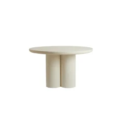 L&L Stół MIZUHO 130 cm kremowy
