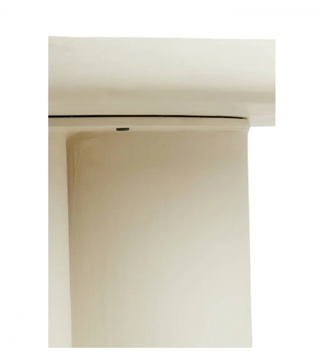 L&L Stół MIZUHO 130 cm kremowy
