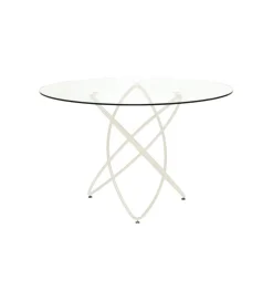 KARE Stół MOLEKULAR 120 cm greige