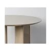 Zona-Design Stół MYKA 120 cm szklany taupe