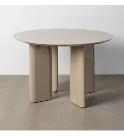 Zona-Design Stół MYKA 120 cm szklany taupe
