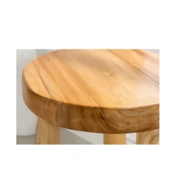 Invicta Interior Stołek GUERRO 30 cm drewno teak
