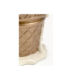 KARE Stołek ICE CREAM VANILLA 37 cm