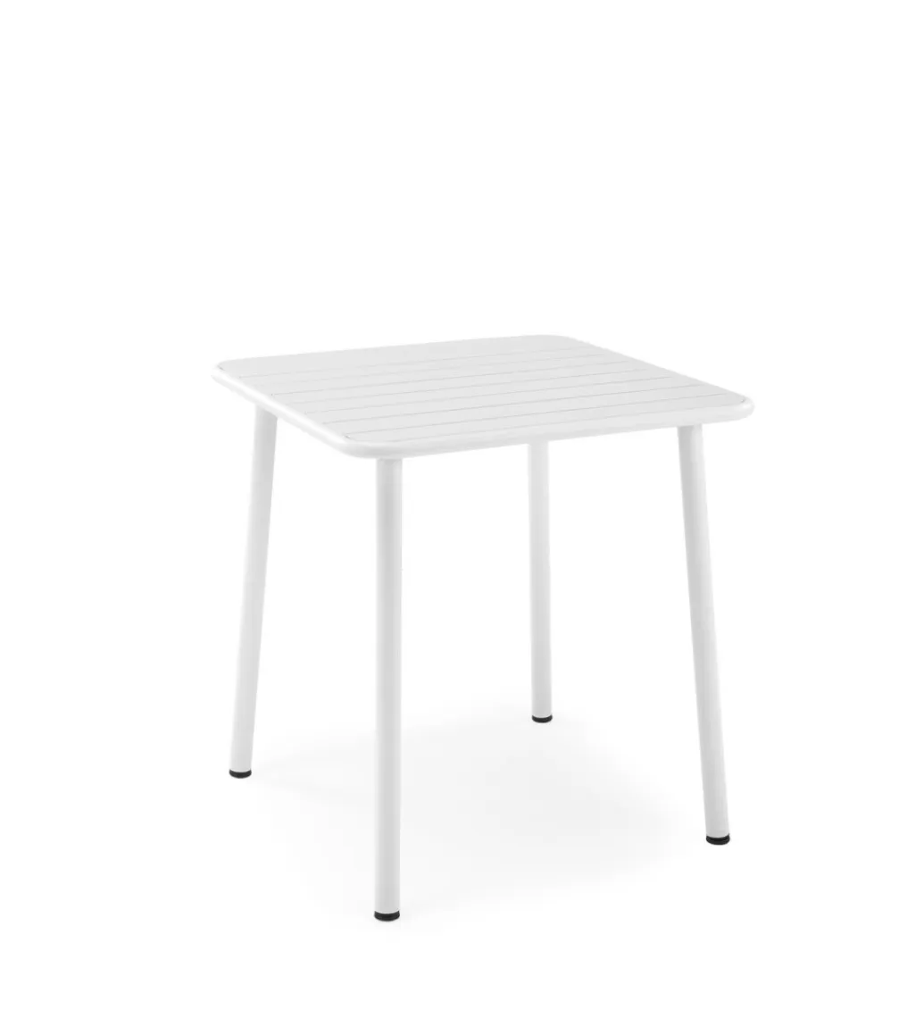 Halmar Stół ogrodowy BOSCO 70 cm biały