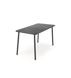 Halmar Stół ogrodowy BOSCO 140 cm czarny