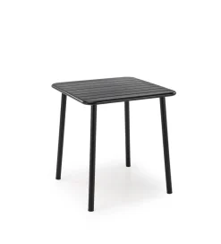 Halmar Stół ogrodowy BOSCO 70 cm czarny