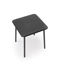 Halmar Stół ogrodowy BOSCO 70 cm czarny