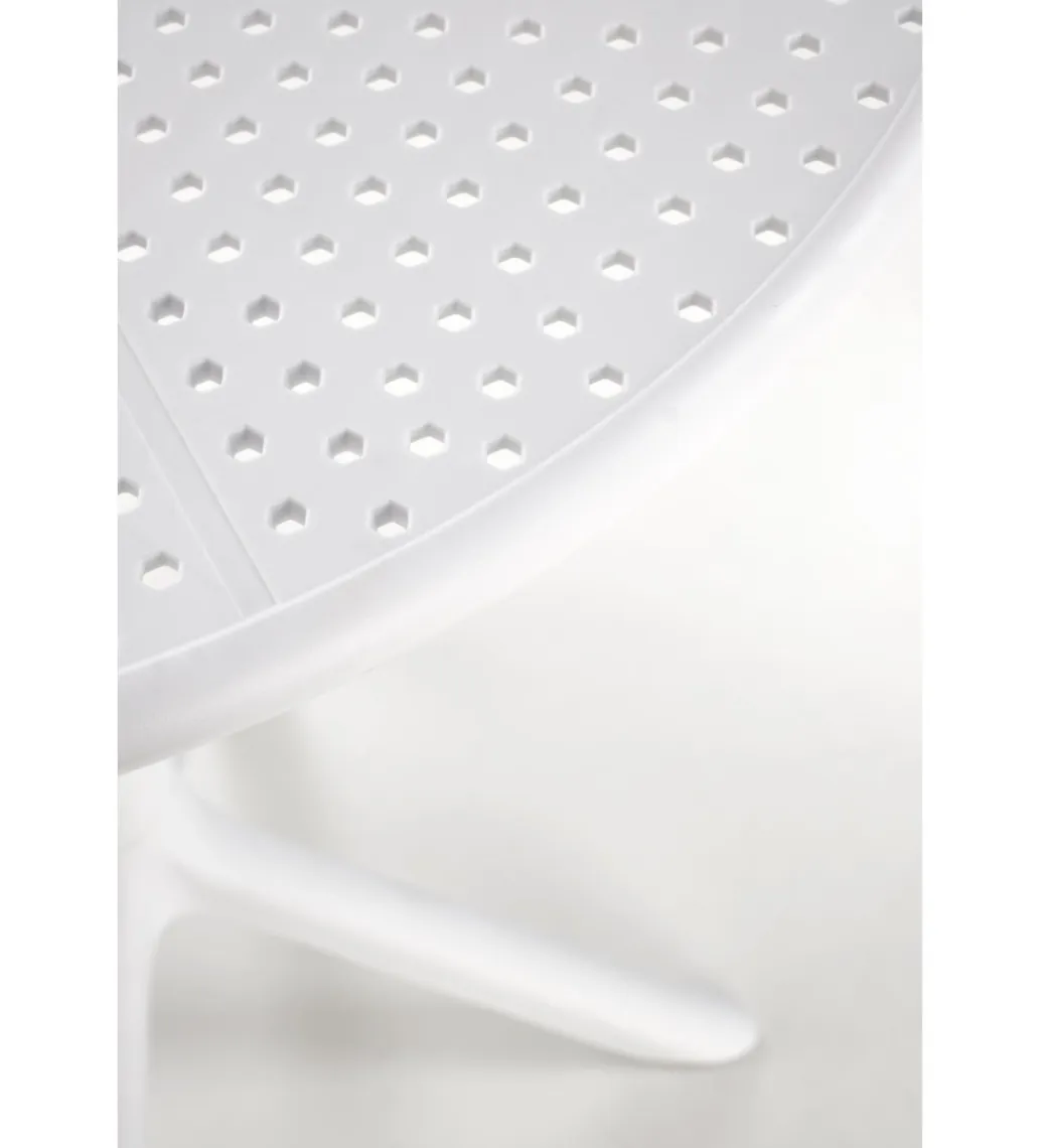 Halmar Stół ogrodowy CALVO 72 cm biały
