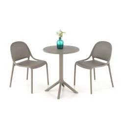 Halmar Stół ogrodowy CALVO 72 cm khaki