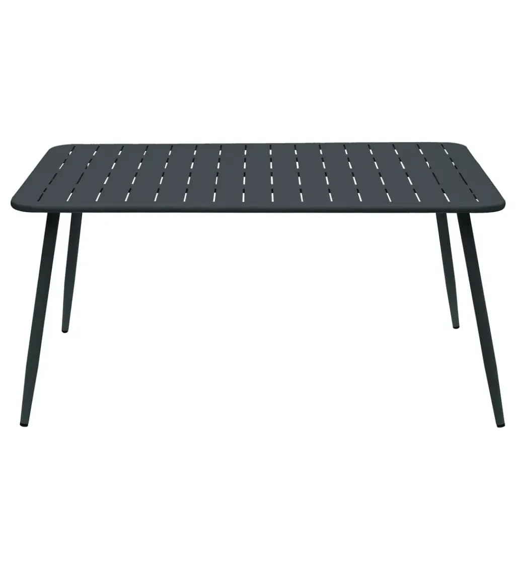 Zona-Design Stół ogrodowy PANKOW 150 cm czarny