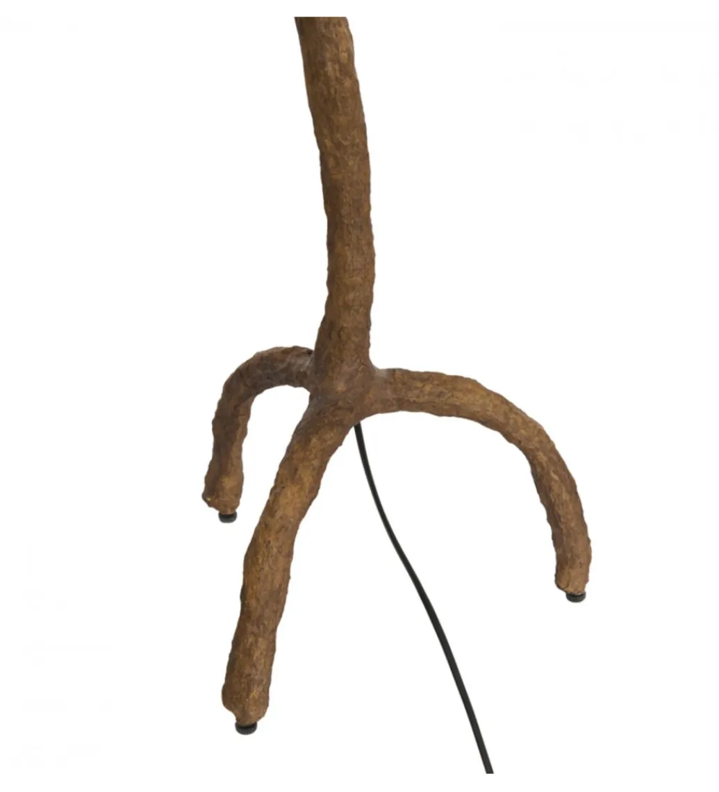 L&L Stojak do lampy GUJA 137 cm brązowy