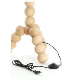L&L Stojak do lampy VEGLIO 130 cm drewno mango naturalny
