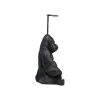 KDesign Stojak na papier toaletowy GORYL 51 cm czarny