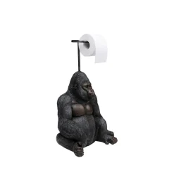 KDesign Stojak na papier toaletowy GORYL 51 cm czarny